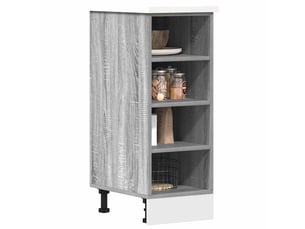 Meuble de rangement, meuble bas de cuisine gris sonoma 30x44,5x81,5 cm bois d'ingénierie