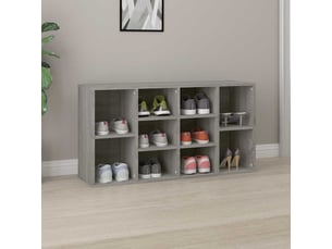 Meuble à chaussures 3 paire(s)  <strong></strong>  <strong></strong> coloris gris