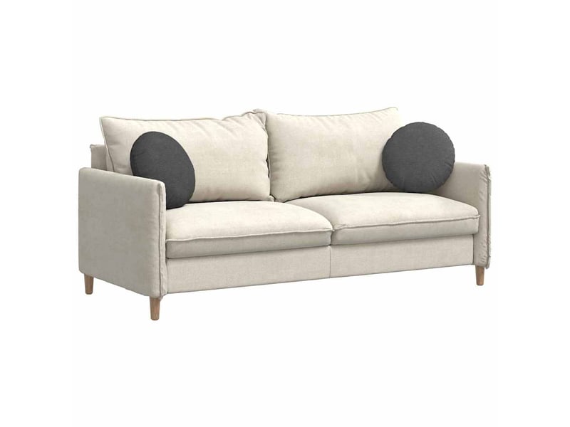  Lot de 2 coussins de siège, coussins décoratifs tissu en velours côtelé gris foncé cf59803  - Conforama C
