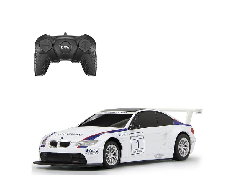  Voiture télécommandée bmw m3 sport 1:24 blanc 2,4ghz 403092 - Conforama A