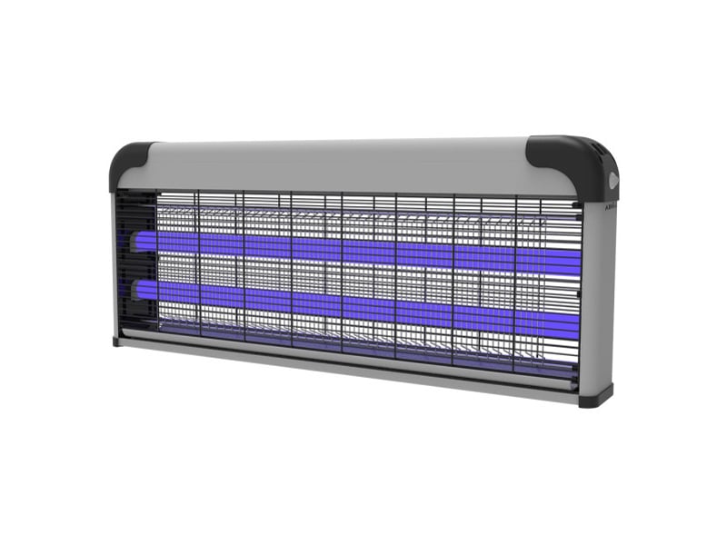  Fabrilamp diablo destructeur d'insectes électrique 40 w, 2 tubes uv, portée 80 - 100 m2, gris et noir 211440045 - Conforama A