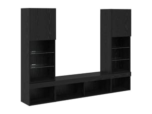 Meuble tv coloris noir  <strong></strong>  <strong></strong>