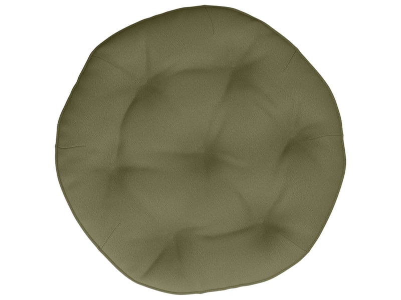 Coussin de chaise suspendue, coussin d'assise vianen 100 % polyester vert olive cf54311 - Conforama D