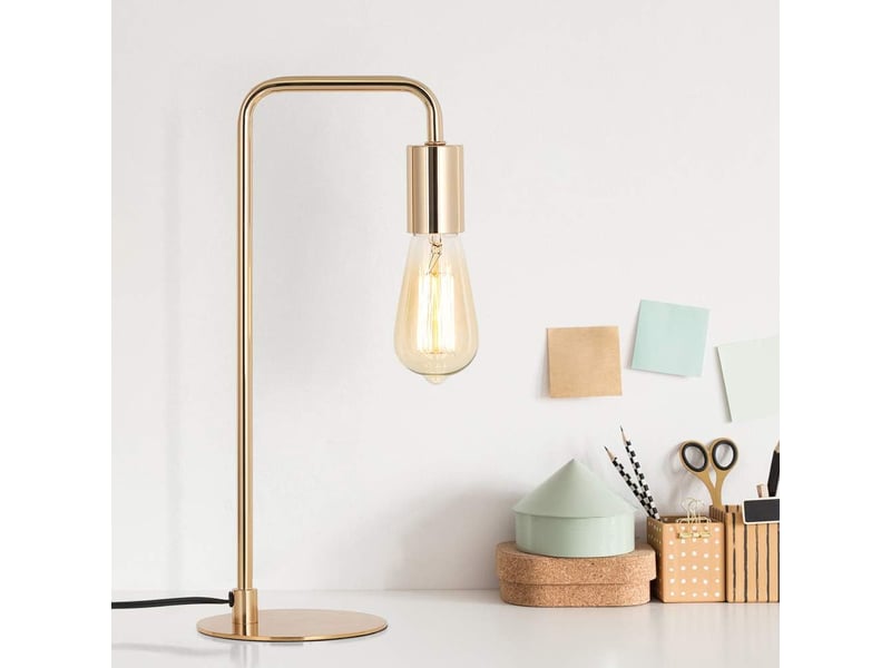  Lampe de table col de cygne moderne lampe de chevet lampe de bureau  - Conforama B
