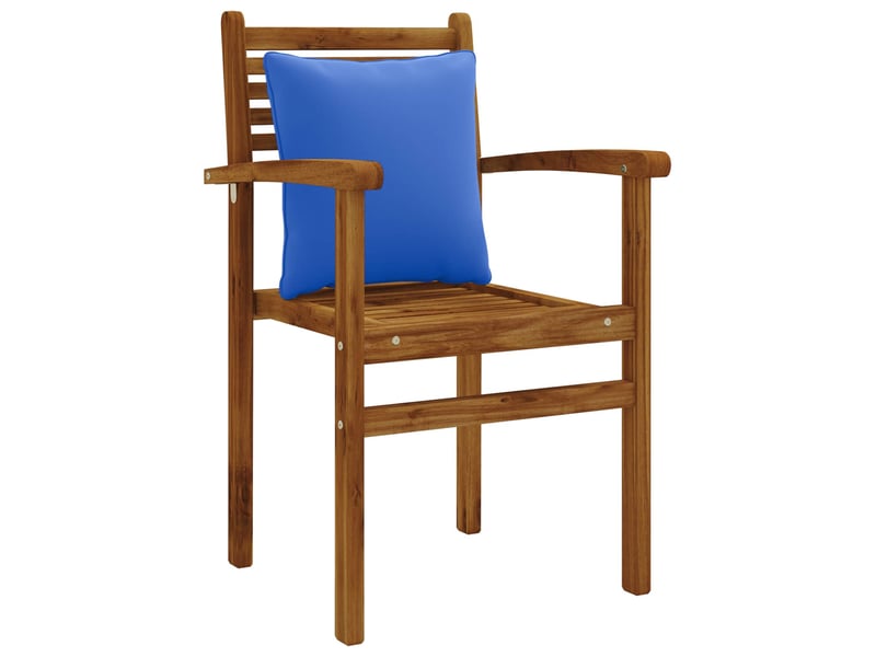 Coussin de dos, coussin de dossier 1 pièce putten 100 % polyester bleu royal cf54357 - Conforama C