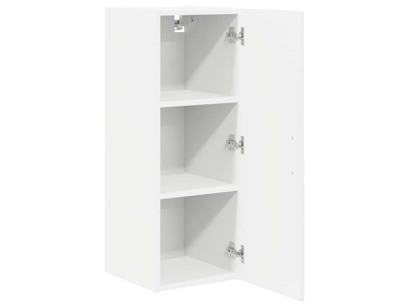Meuble mural de cuisine, armoire de cuisine blanc brillant 30x31x80cm shl1203 - Conforama E
