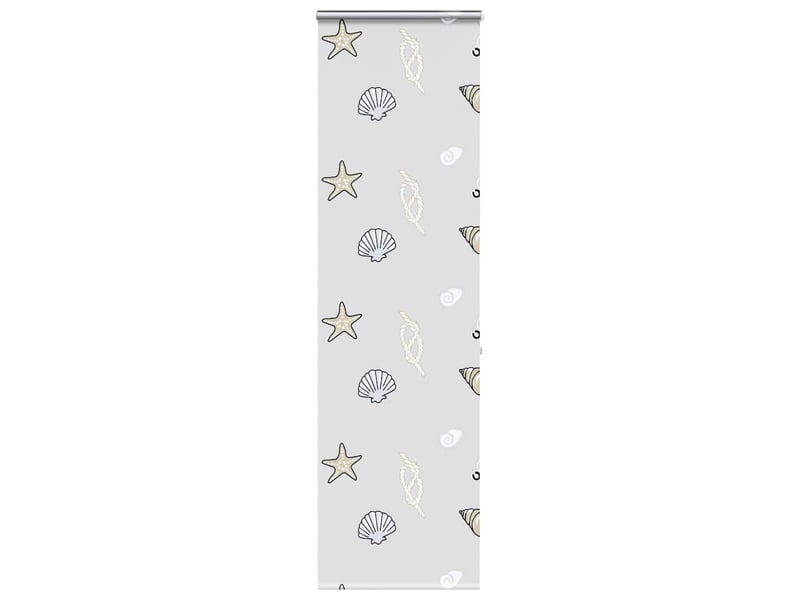 Store enrouleur de douche, store à rouleau avec cassette largeur du tissu 56 cm cf45128  - Conforama B