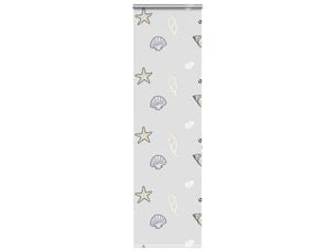 Store enrouleur de douche, store à rouleau avec cassette largeur du tissu 56 cm cf45128