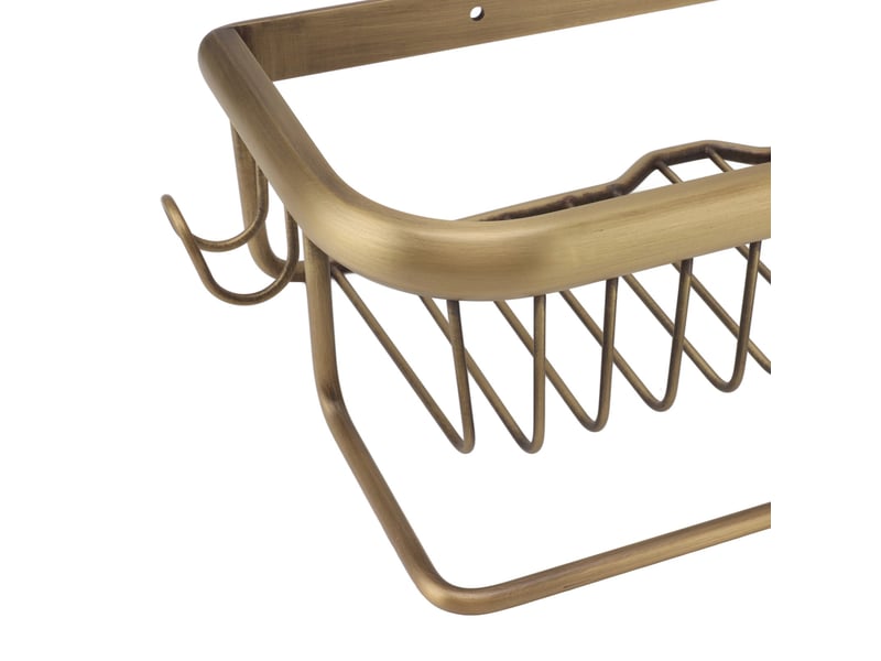  Étagère de salle de bain murale - cuivre  - Conforama D