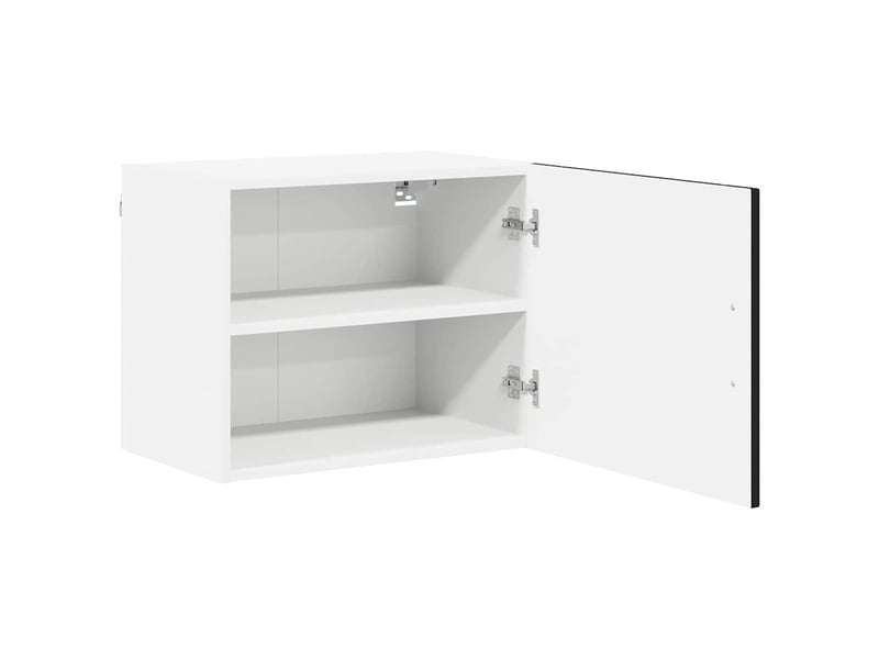 Meuble mural de cuisine, armoire de cuisine noir 50x31x40cm bois d'ingénierie shl243 - Conforama E