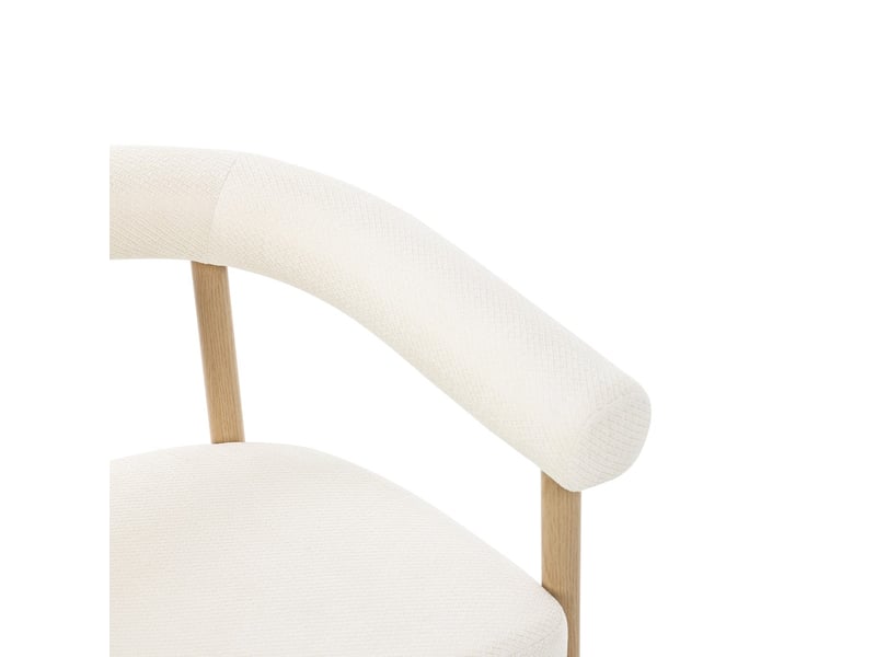  Lot de 6 chaises design modernes avec rembourrage confortable et piètement métal robuste pour grandes familles  - Conforama D