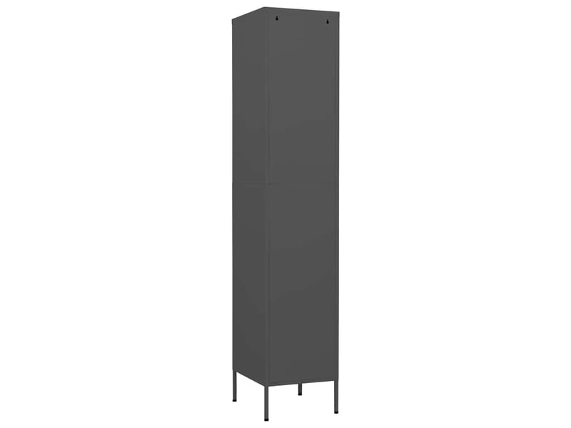  Armoire à casier, rangement de bureau anthracite 35x46x180 cm acier  - Conforama E
