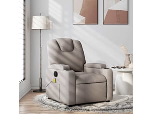 Fauteuil fixe Polyester taupe