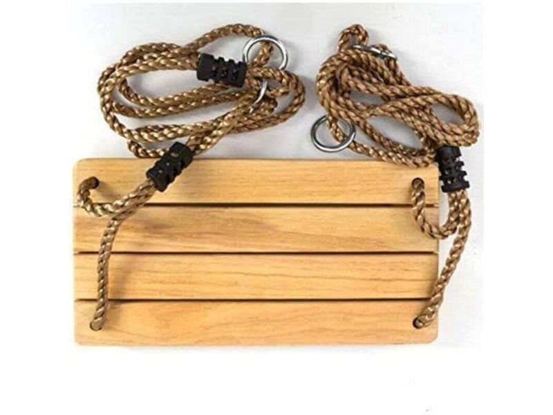 Balançoire pour enfant 40x16cm avec planche en bois de pin massif - Conforama C
