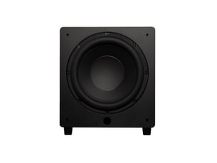 Subwoofer actif bass reflex 12 noir 300w rms 600w pic
