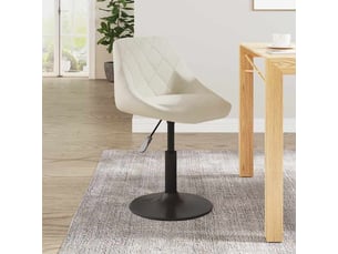 Tabouret de bar, chaise de bar crème velours shl68425