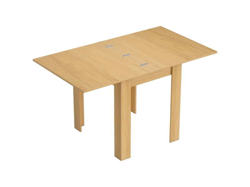  Table extensible pour 4 à 6 personnes avec plateau pliant, style moderne, pour cuisine et salle à manger  - Conforama A