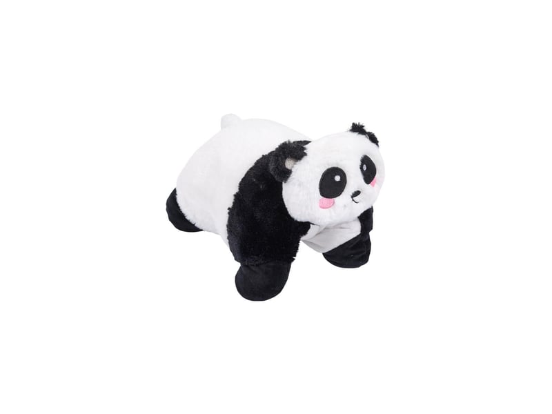  Bouillotte coussin panda 34cm blanc &amp; noir  - Conforama C
