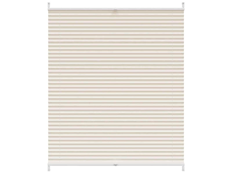 Store plissé, store de fenêtre 110x150 cm crème cf46633 - Conforama A