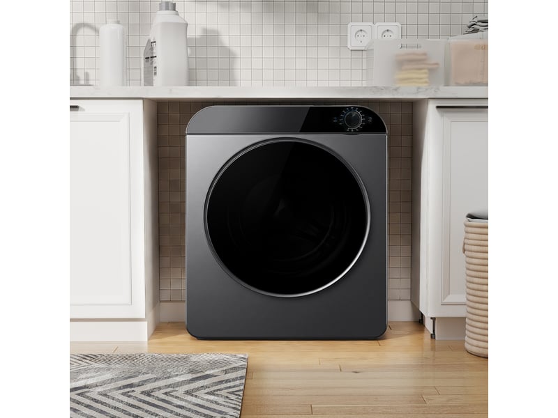 Sèche-linge 3 kg avec chauffage ptc, tambour inox, 4 programmes, mural ou empilable - Conforama B