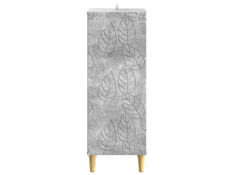  Buffet - bahut - meuble de rangement gris béton 33 x 34,5 x 90 cm bois d'ingénierie  - Conforama E