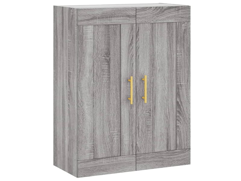  Armoires murales 2 pcs sonoma gris bois d'ingénierie shl69018  - Conforama E