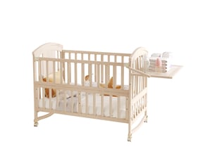 Lit simple 60x120 cm <strong>OKMYHOME</strong> <strong></strong> coloris naturel