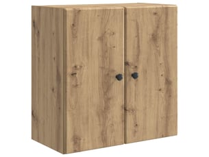 Armoire     <strong></strong> <strong></strong> coloris bois clair largeur 59 cm