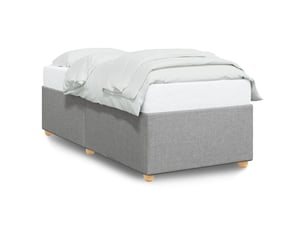 Lit simple 100x200 cm    coloris gris