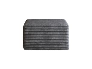 Pouf / repose pied   gris