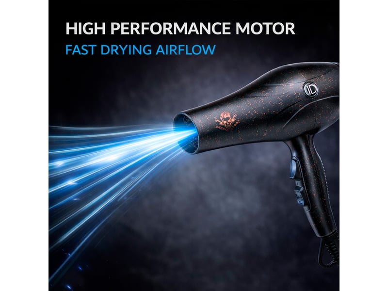  Sèche-cheveux professionnel barber prime 2300w  - Conforama C