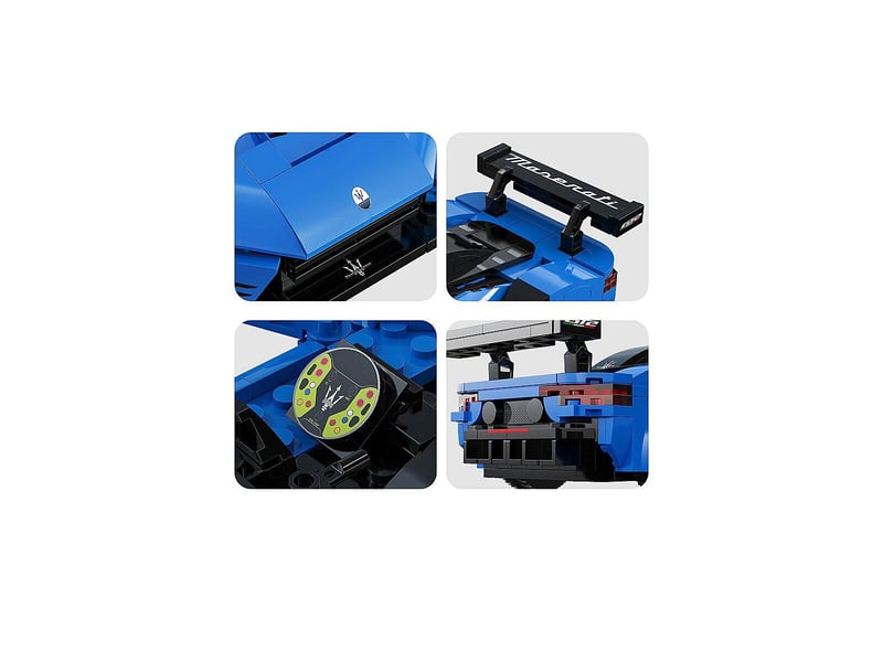  Cada maserati gt2 1:20 bleu 2,4ghz bricks 402877 - Conforama B