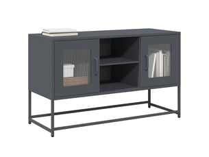 Meuble tv coloris gris 100.5 cm <strong></strong> <strong></strong>