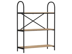 Étagère 3 niveaux, étagère de rangement 80 x 30 x 109 cm bois d'ingénierie shl985