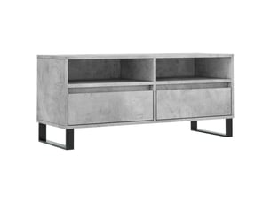 Meuble tv coloris gris 100 cm <strong></strong>  <strong></strong>