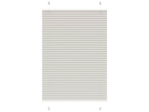 Store plissé, store de fenêtre gris clair 95x150 cm largeur du tissu 94,4 cm cf46914