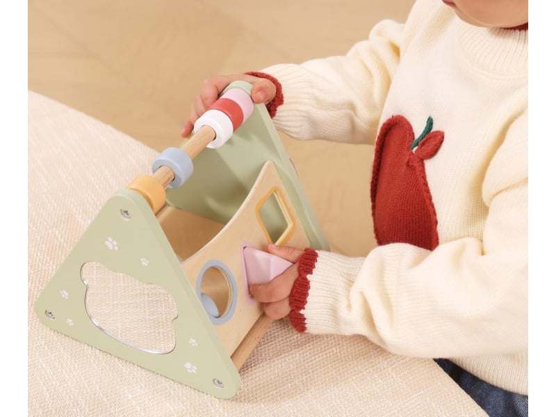  Triangle d'activités viga 44301 polarb - bois 6 faces 6971608443015 - Conforama C