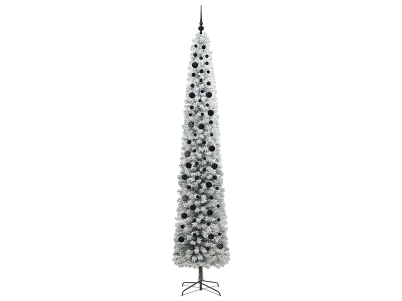  Sapin de noël artificiel, arbre de noël vert 270 cm pvc et acier et plastique shl7333  - Conforama D