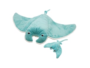 Peluche raie manta aqua maman et bebe mantalou ptipotos
