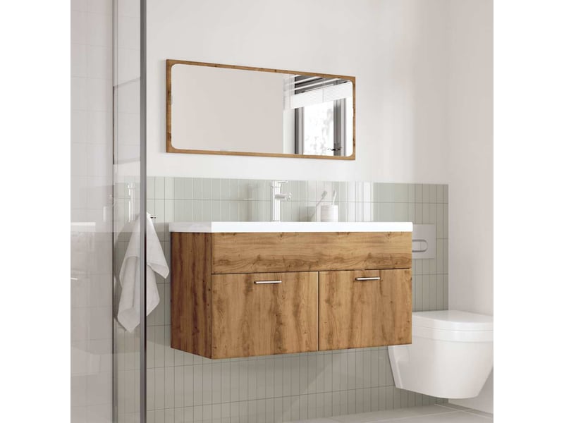 Ensemble de meubles salle de bain 3 pcs bois d'ingénierie cf63953 - Conforama C