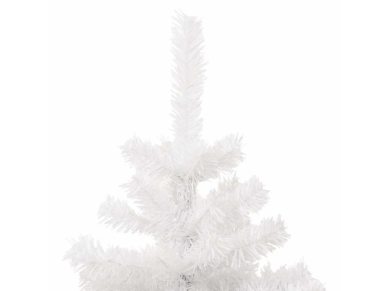  Sapin de noël - arbre de noël hélicoïdal pré-éclairé avec pot blanc 120 cm pvc  - Conforama E