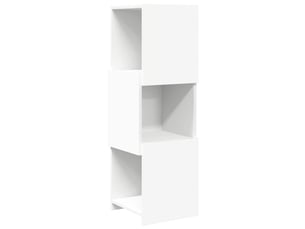 Meuble d'angle, meuble de rangement salon 30,5x30x95cm bois d'ingénierie