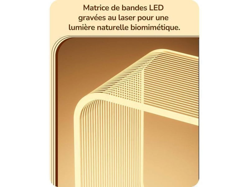  Lampe led de chevet edishine 4w 3000k, acrylique et aluminium 370618_AABJN35645_6_DROPFR - Conforama D