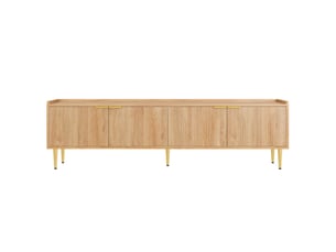 Meuble tv coloris naturel 170 cm   