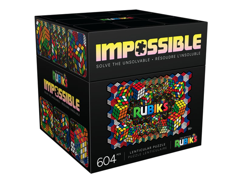  Puzzle 604 pieces rubik's impossible 6072727 - Conforama B
