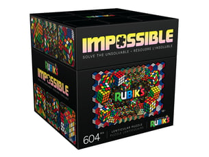 Puzzle 604 pieces rubik's impossible