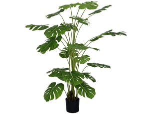 Plante artificielle arbre artificiel monstera deliciosa avec pot inclus hauteur 180 cm intérieure vert