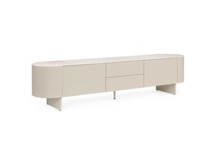Meuble tv coloris beige 200 cm <strong>JLC KREATION</strong> <strong></strong>