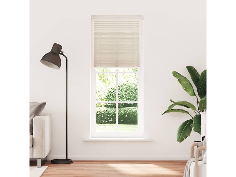  Store plissé, store de fenêtre 90x200 cm crème cf46675  - Conforama B