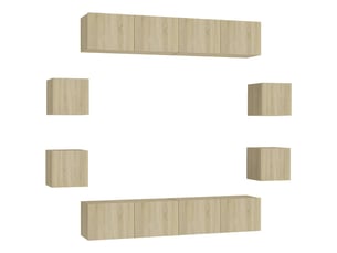 Meuble tv coloris marron 80 cm <strong></strong>  <strong></strong>
